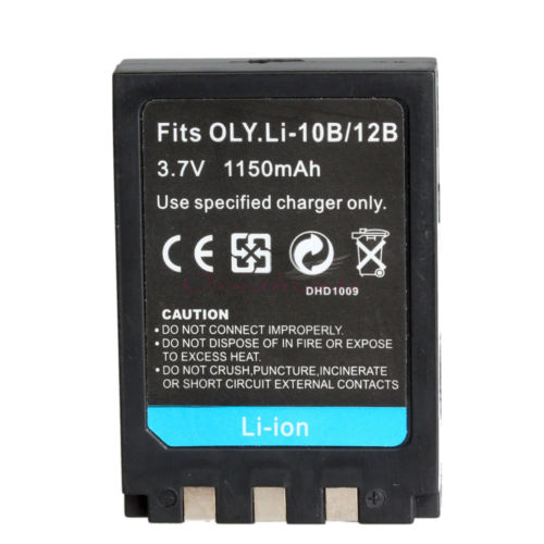 Li10b Li12B Battery For Olympus C50 C60 C770 C765 C770 Ultra Zoom